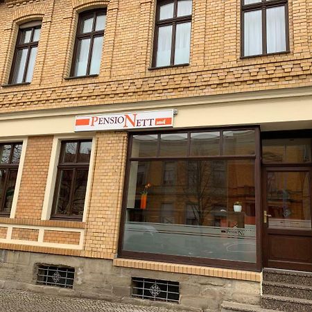 Pensionett Bernburg Exterior foto