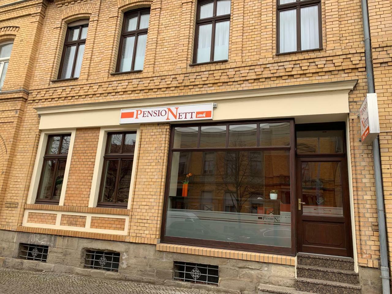 Pensionett Bernburg Exterior foto